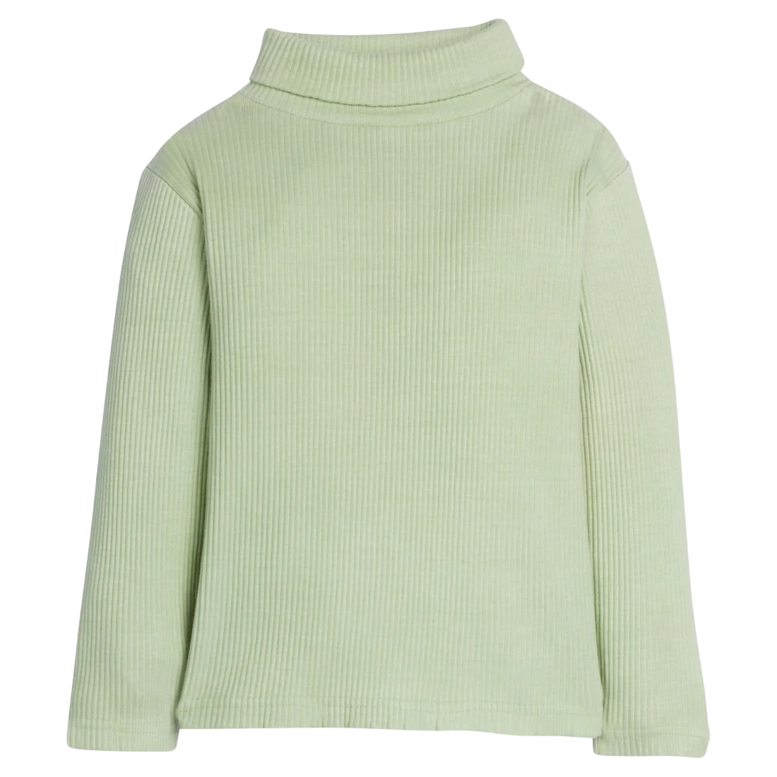 Ribbed Turtleneck - Pistachio Ice Cream