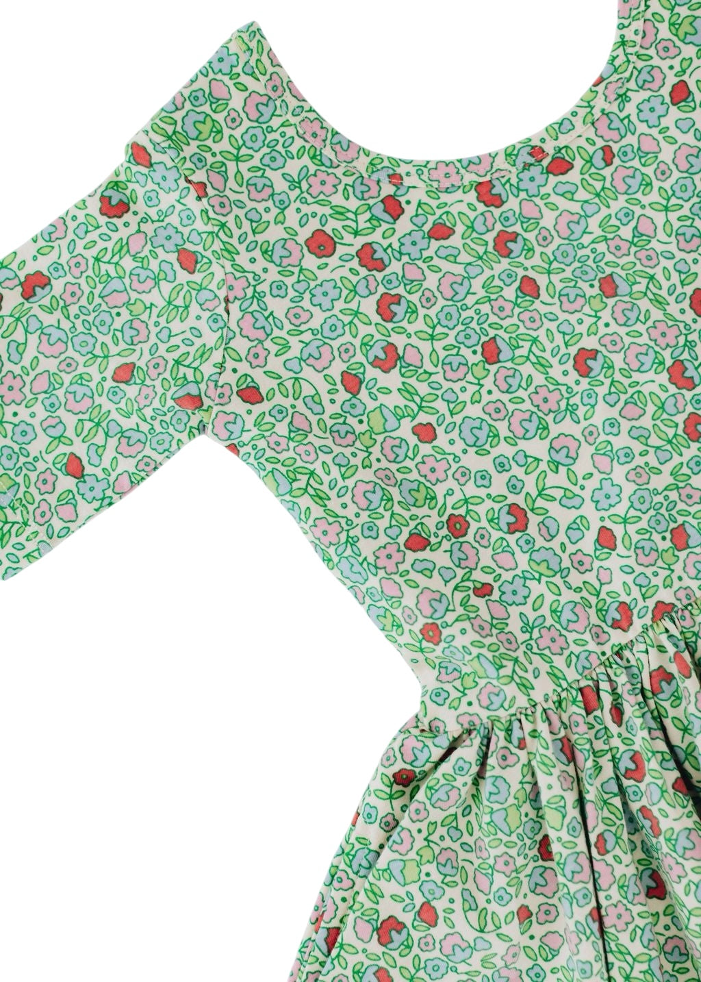 Twirl Dress - Spring Green Floral