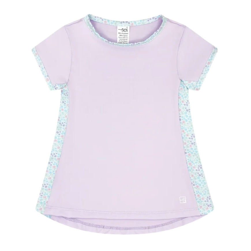 Blair Top - Petal Purple/Frosted Floral