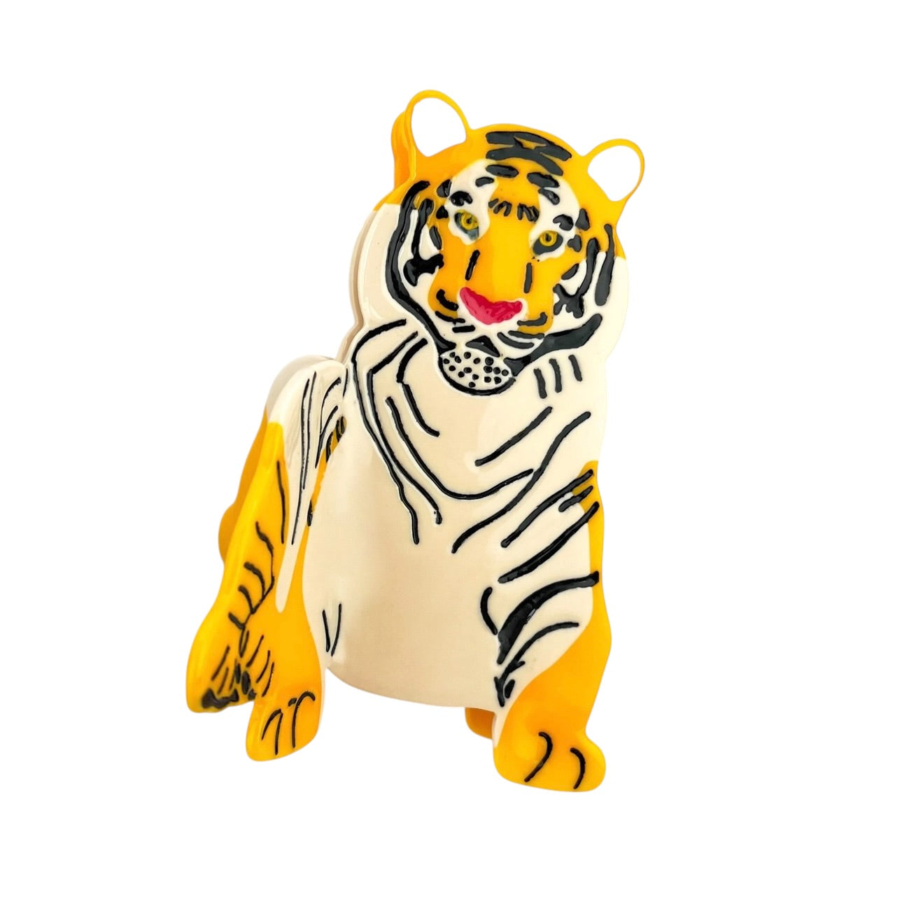 Hair Clip - Tiger
