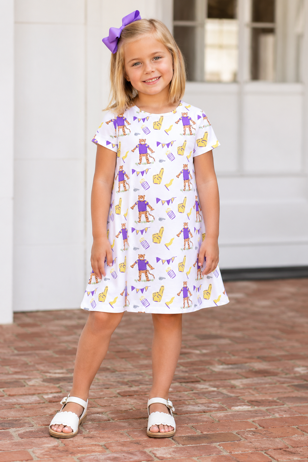 Charlotte Play Dress - Game Day