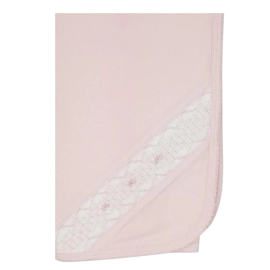 Hand Smocked Blanket - Bow
