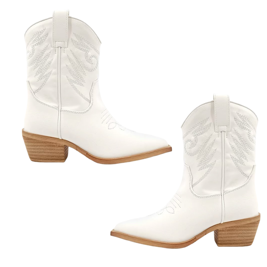 Zahara Boot - White
