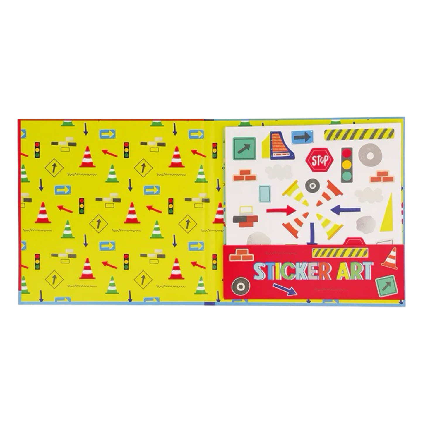 Construction Sticker Art