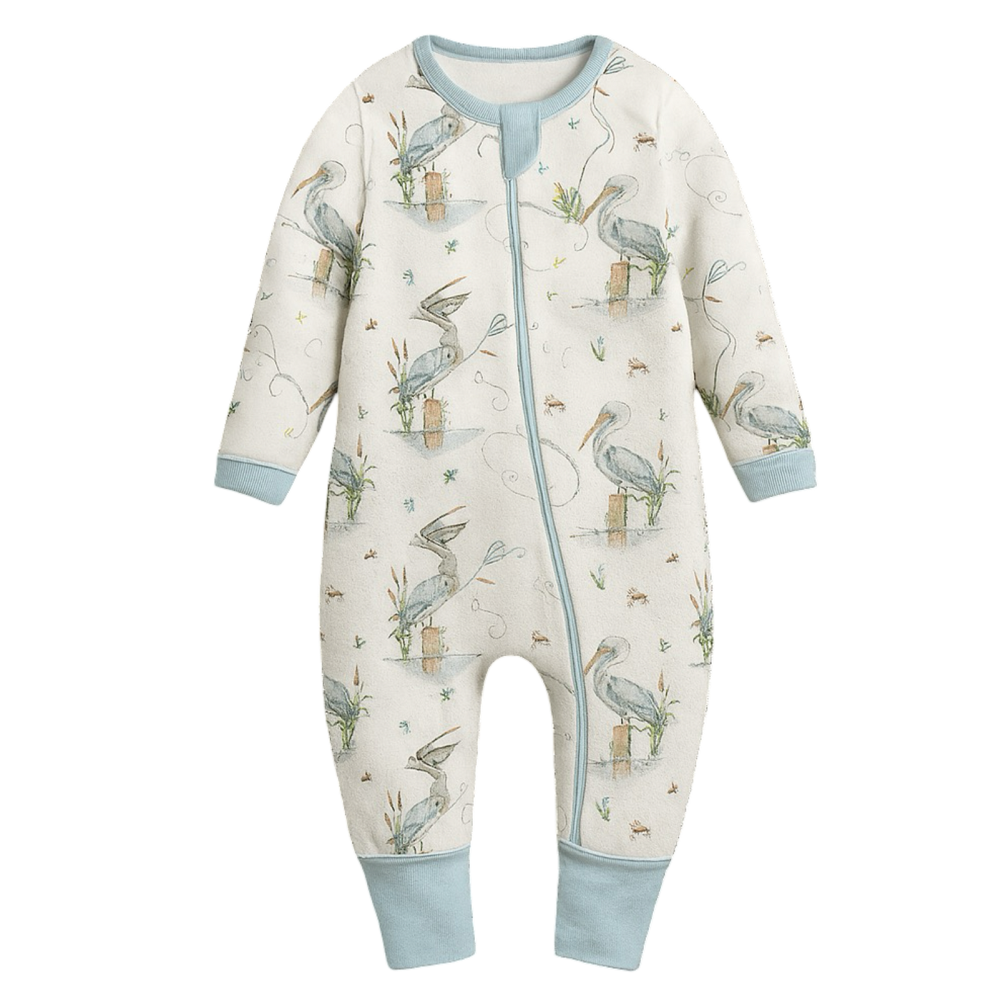 Zip Pajama - Pelican Bay