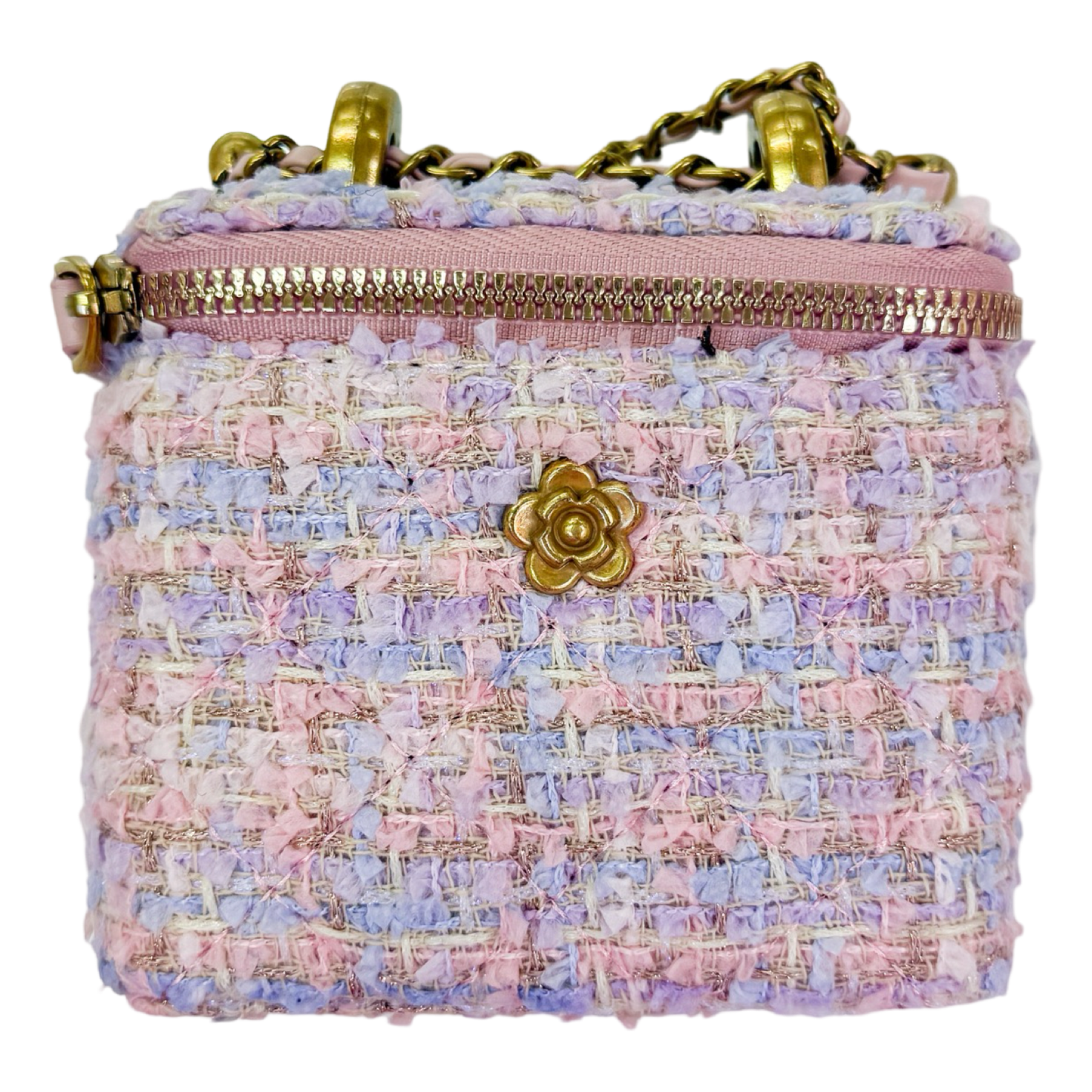 Tweed Pink Purse