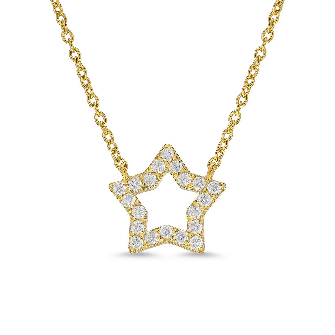 Necklace - Star CZ
