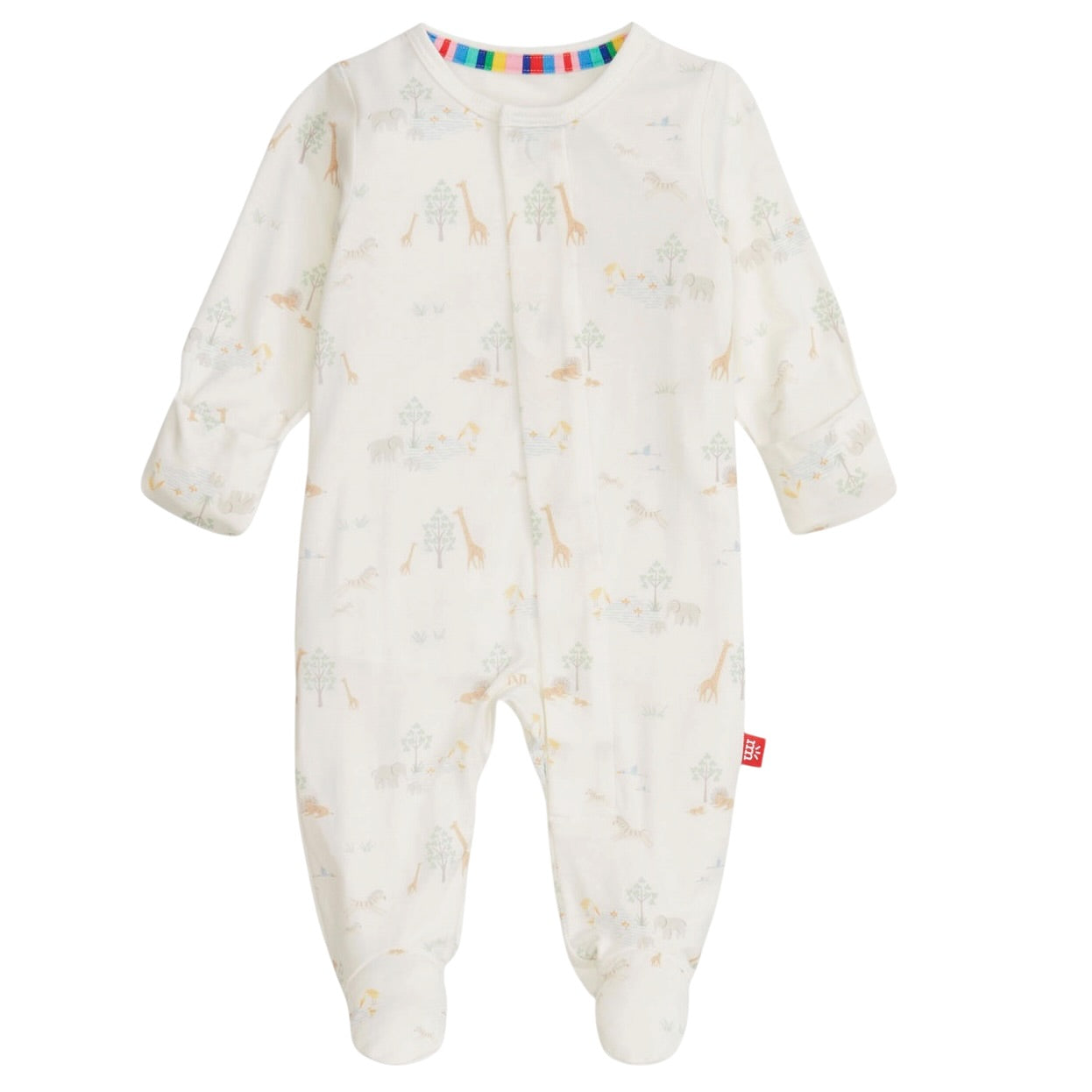 Magnetic Footie - Safari White