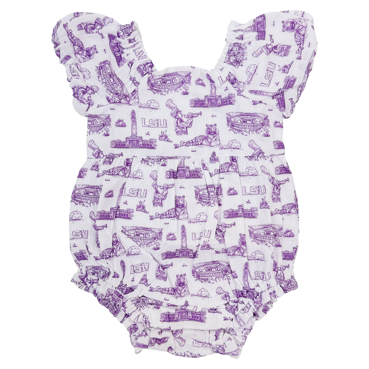 Toile Onesie - LSU