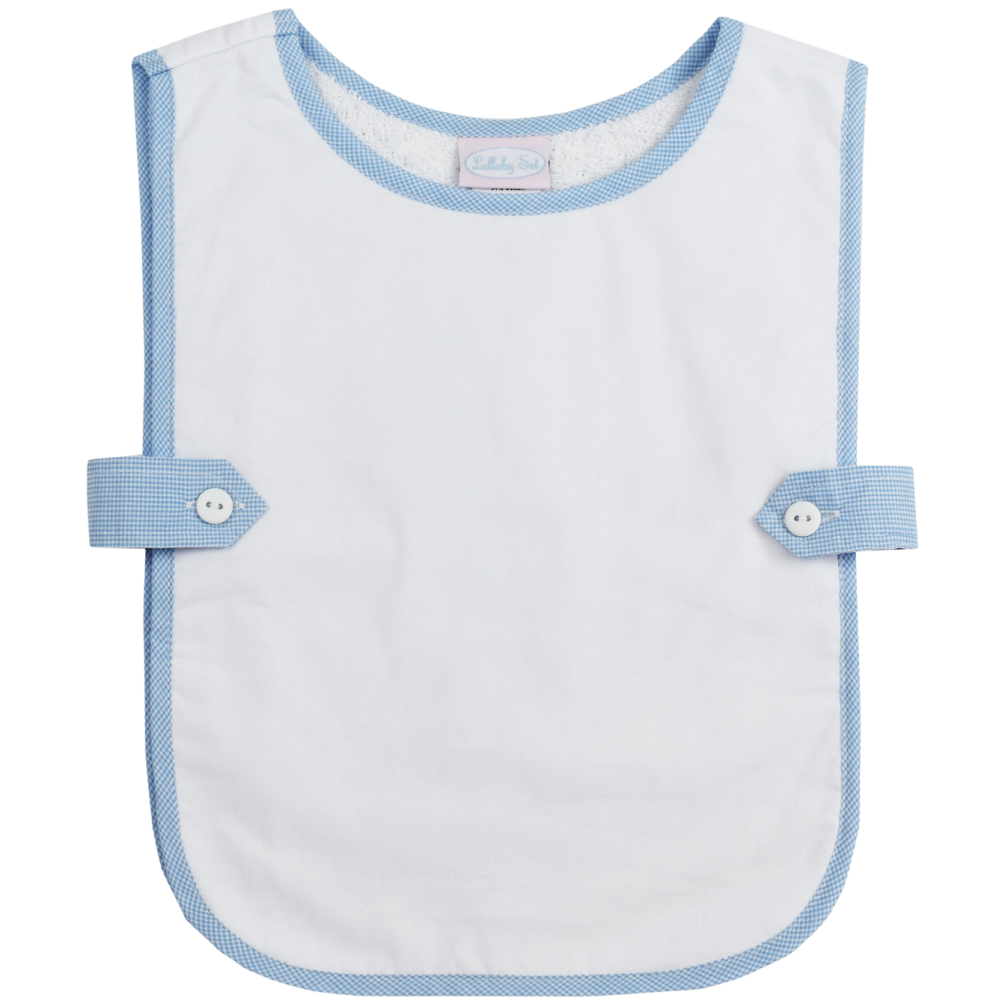 Celebration Bib - Blue Gingham