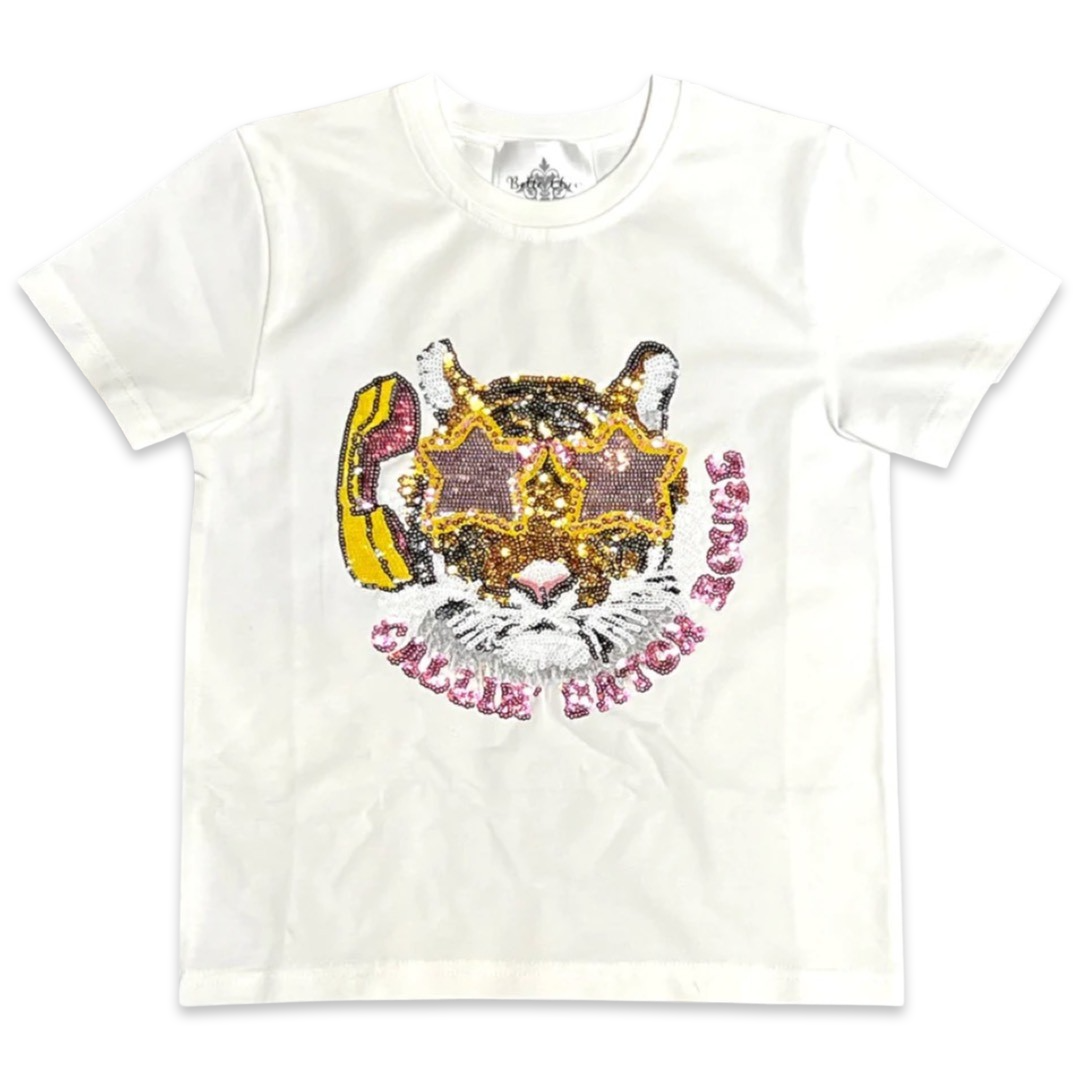 Sequin Top - Tiger Callin'