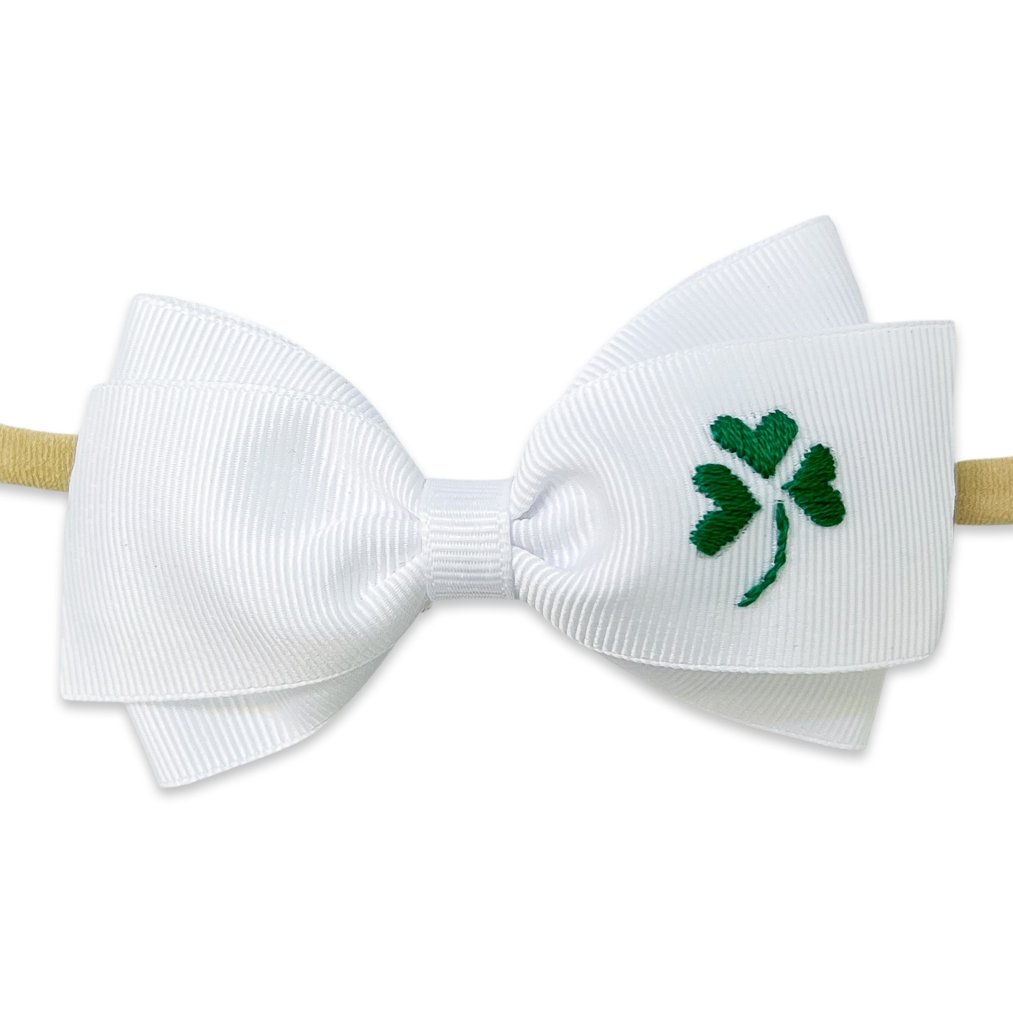 Embroidered Nylon Headband - Small