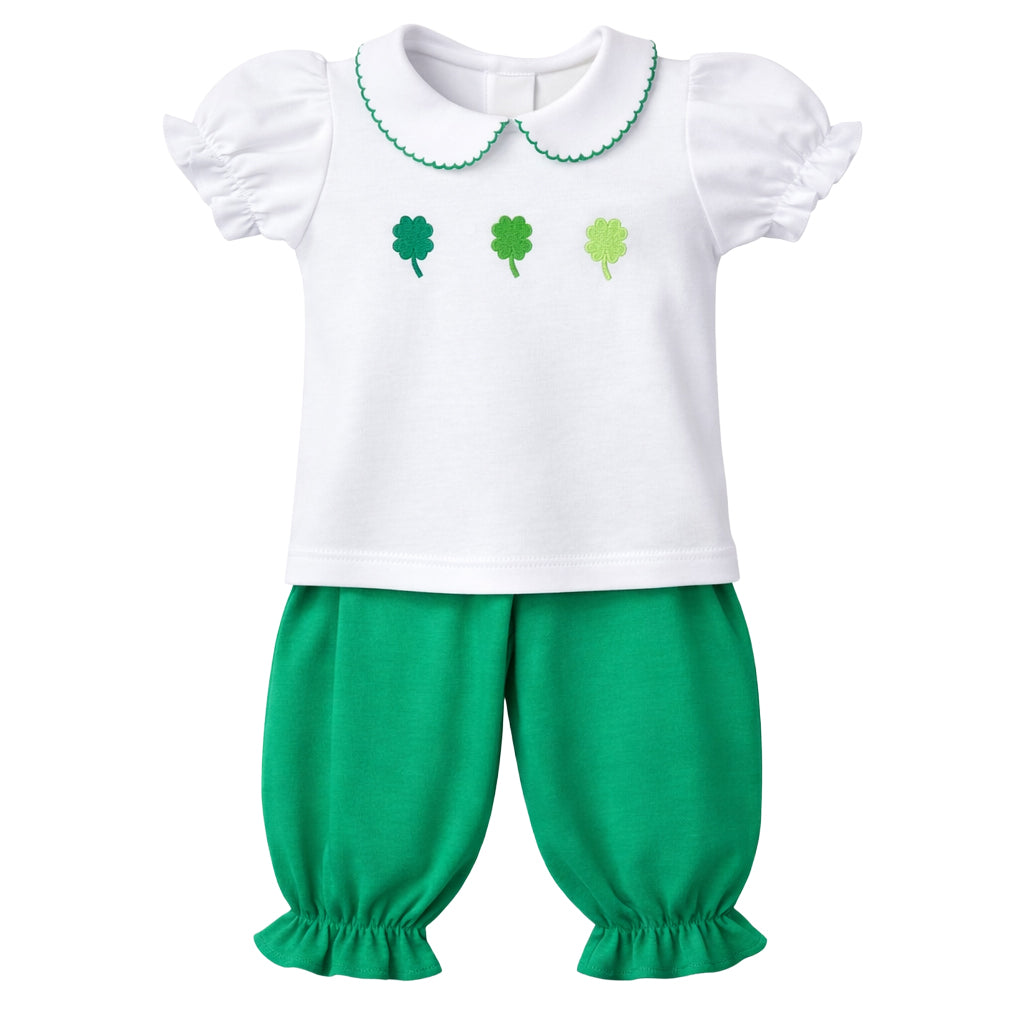 Bloomer Pant Set - Shamrock