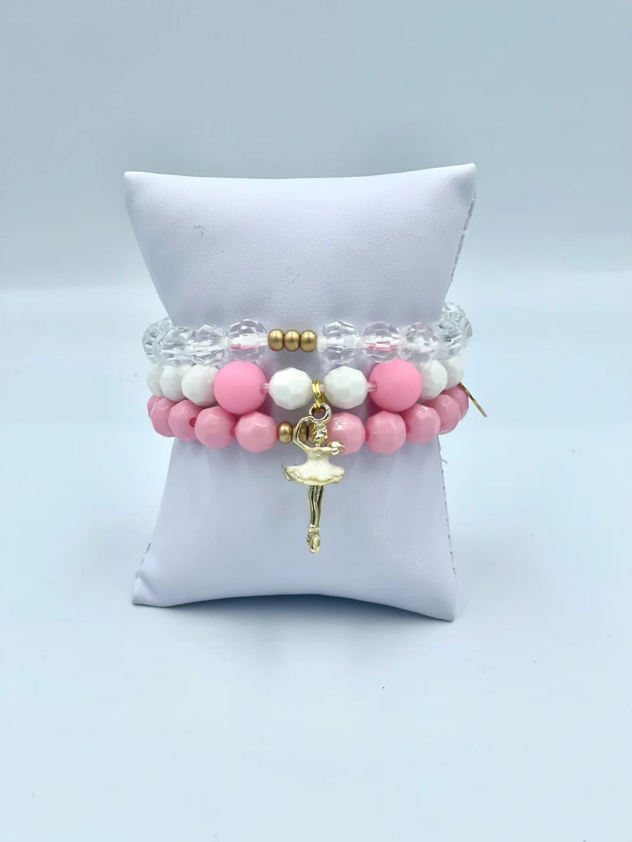 Bead + Charm Bracelet Stack