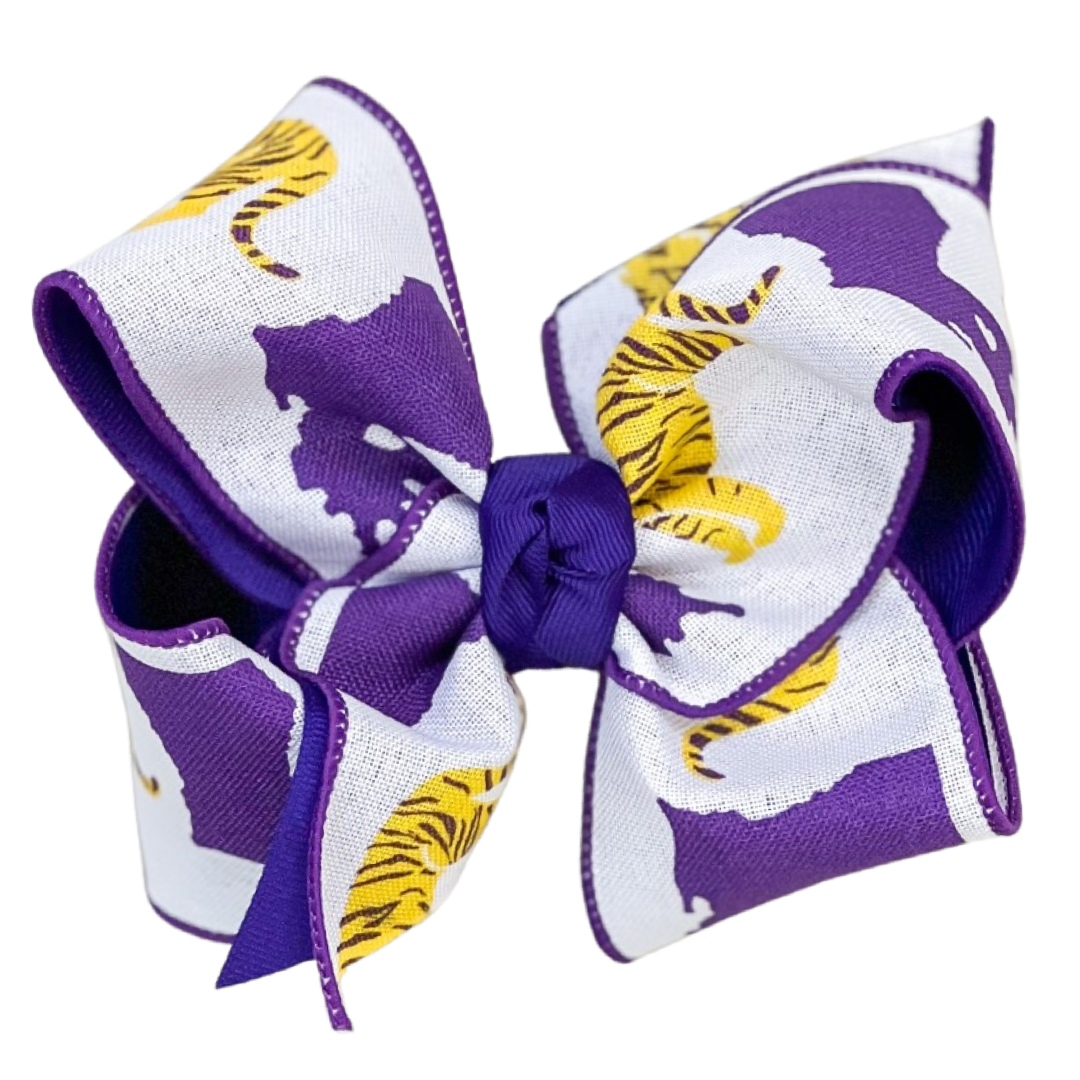 Louisiana Tiger Bow