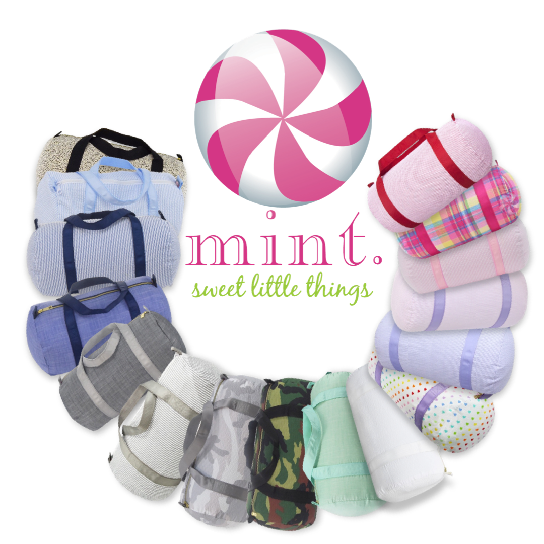 Mint Baby Duffle Bag – Lulu and Bean