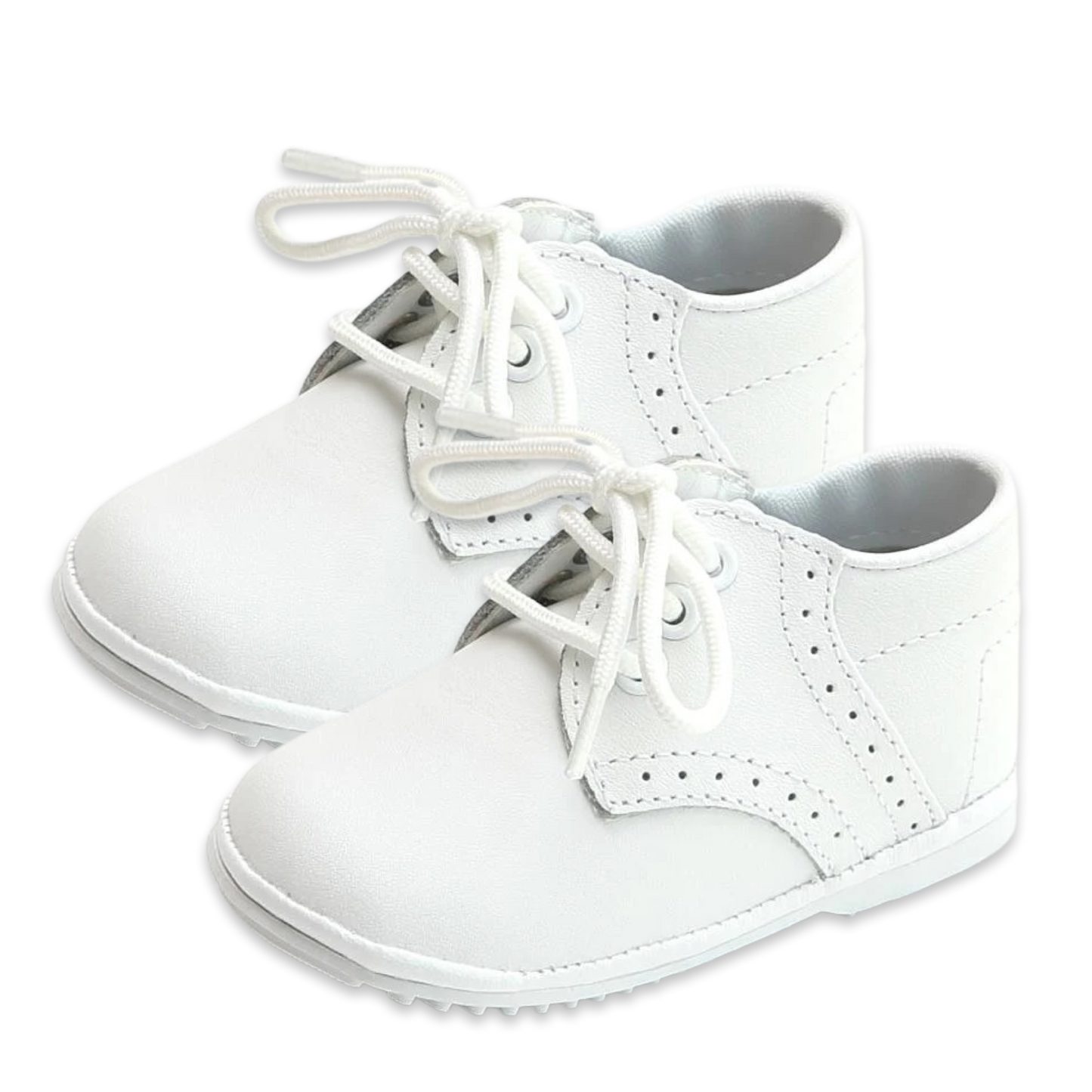 James Lace Up - White