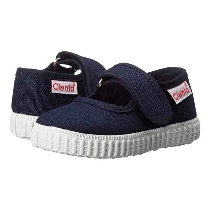 Canvas Mary Jane - Navy
