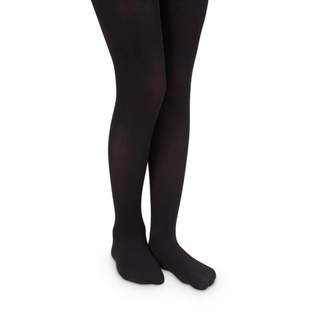 Pima Cotton Tights - Black