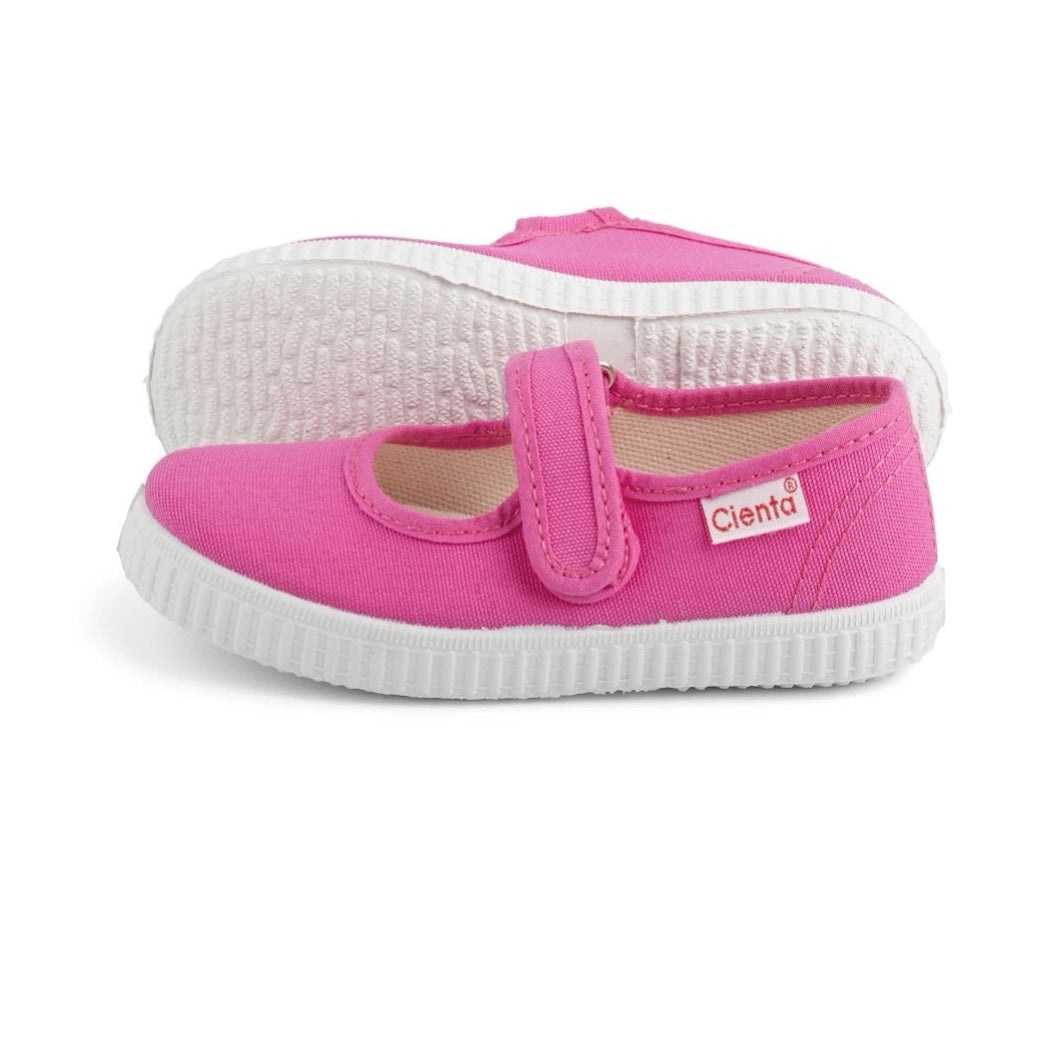 Canvas Mary Jane - Fuchsia