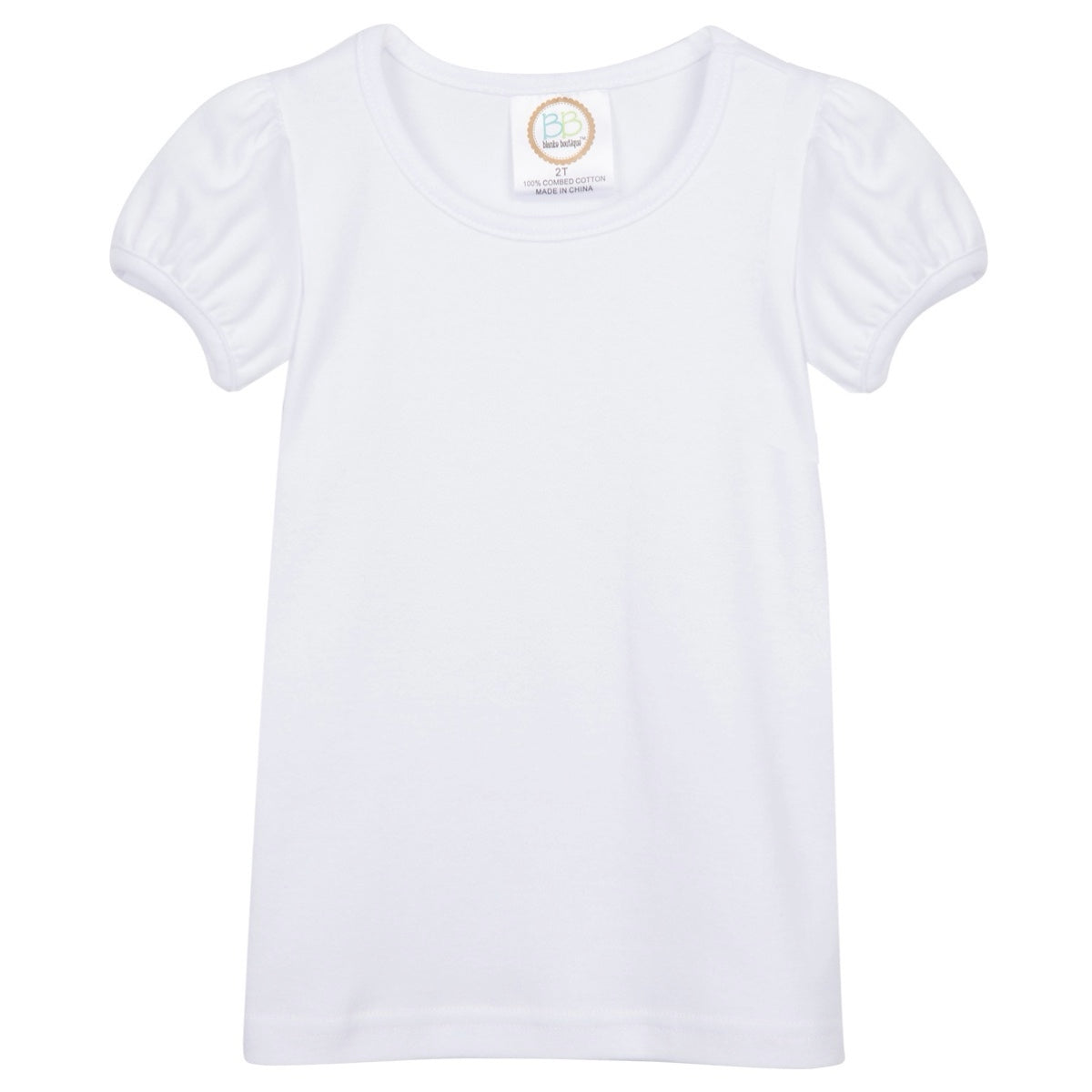 Blanks Short Sleeve Tee - Puff Sleeve