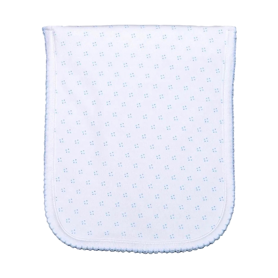 Pima Burp Cloth - Dots