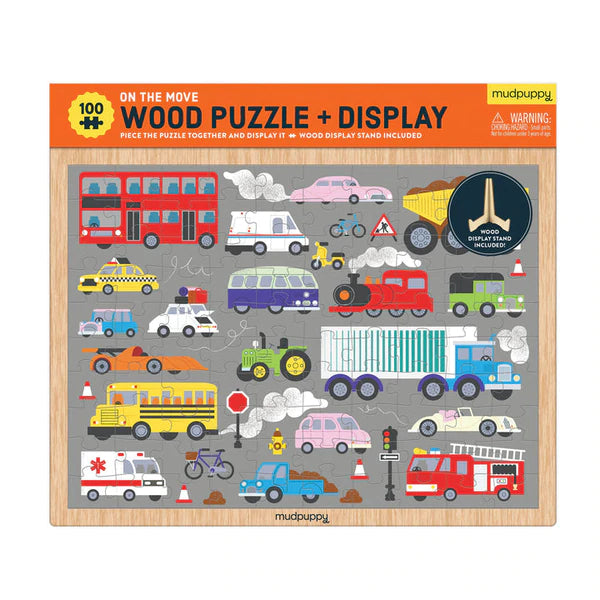 Wooden Puzzle- Vehicle
