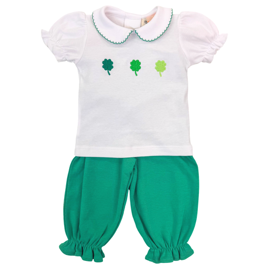 Bloomer Pant Set - Shamrock