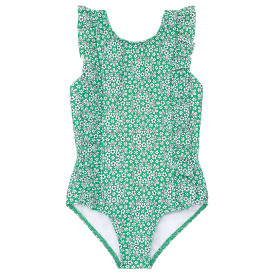 Floral Ruffle One Piece - Liberty of London Godwin Floral