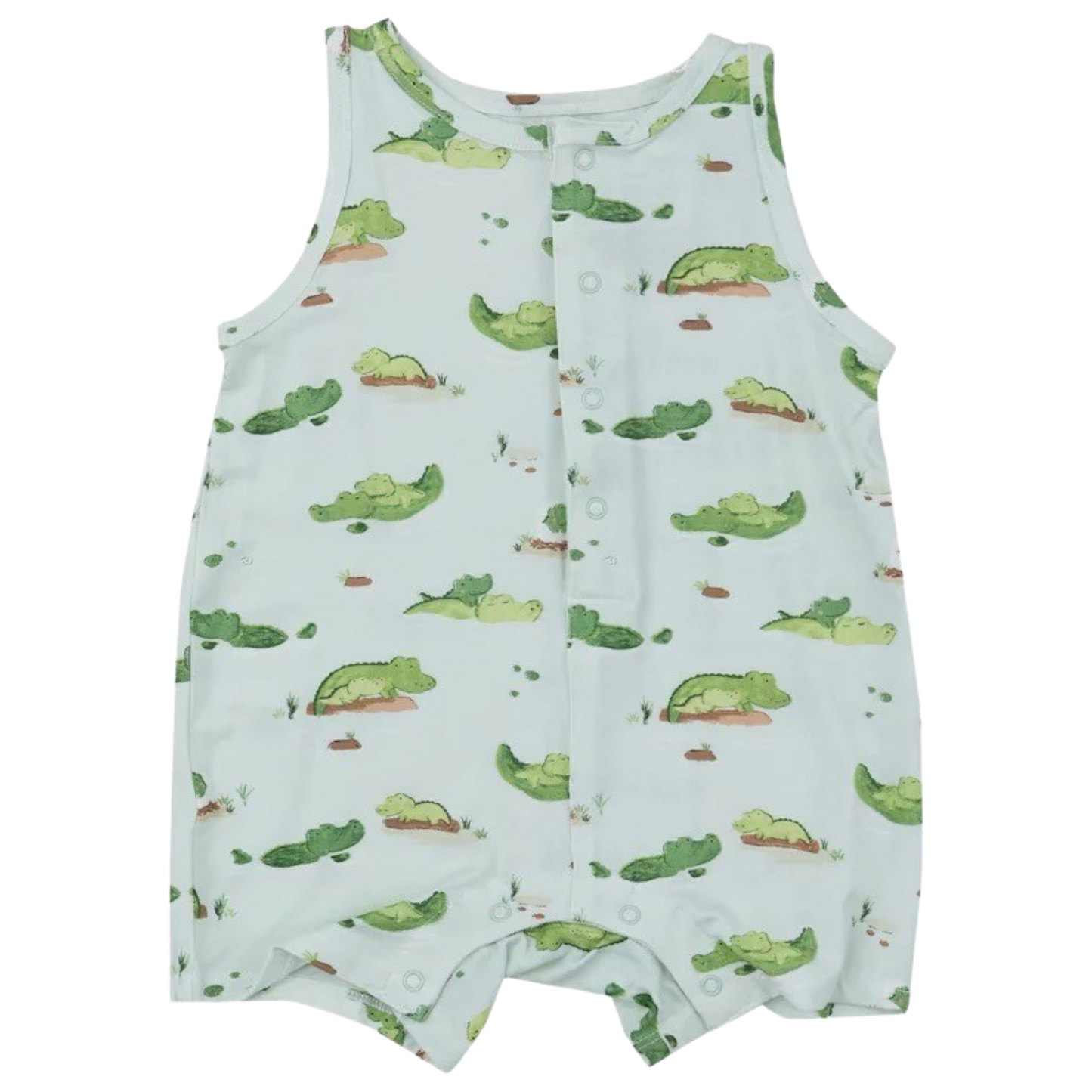 AD Shortie Romper - Alligators