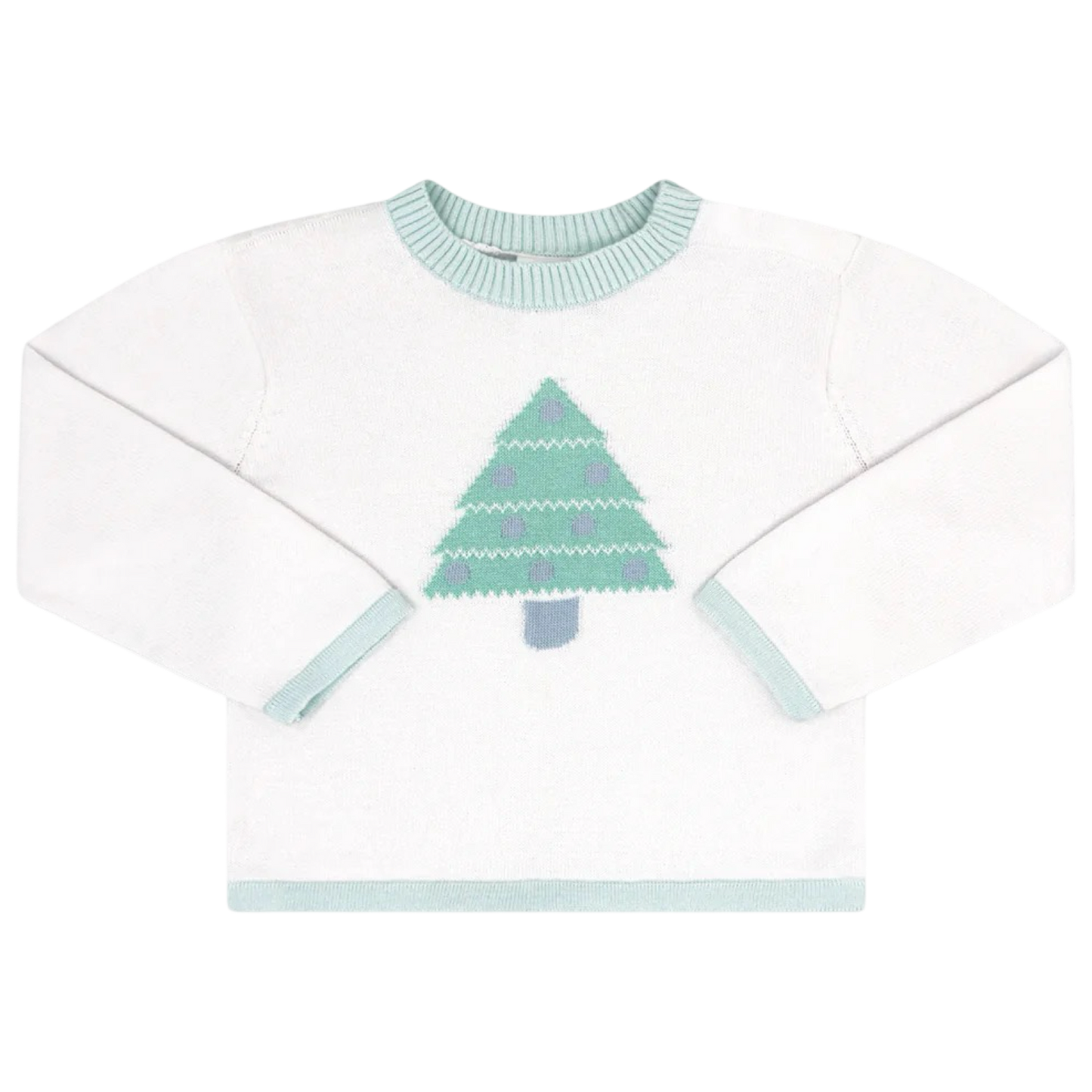 Lullaby Set Sweater - Blue Tree