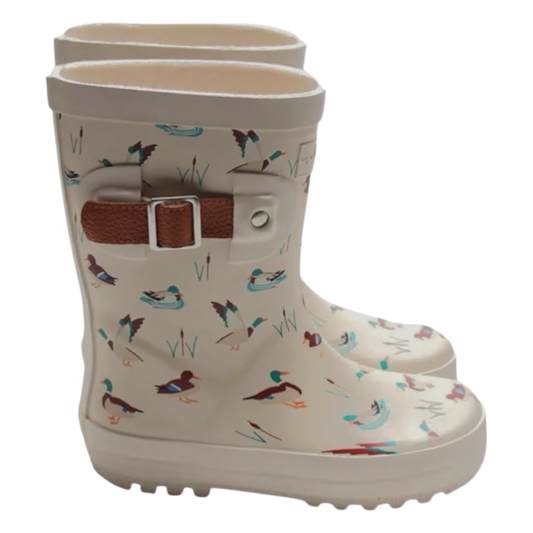 Velvet Fawn Rain Boot - Duckling