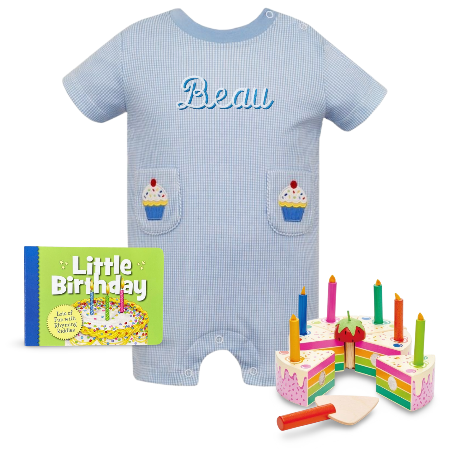 CLCH Romper - Blue Birthday