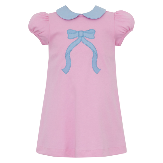 Applique Dress - Bow