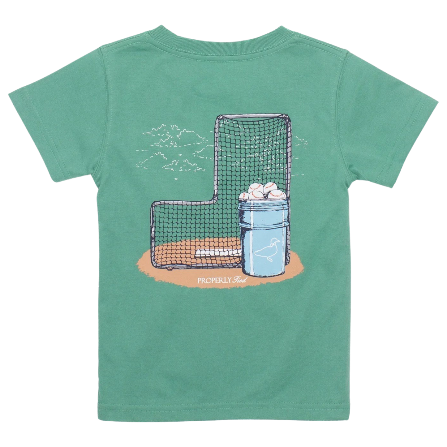 Properly Tied Tee - Baseball Bucket