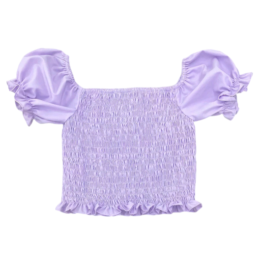 Smocked Top - Lavender
