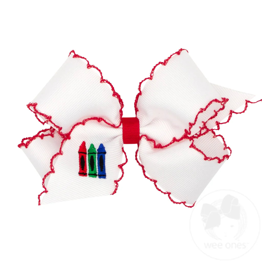 Embroidered Bow