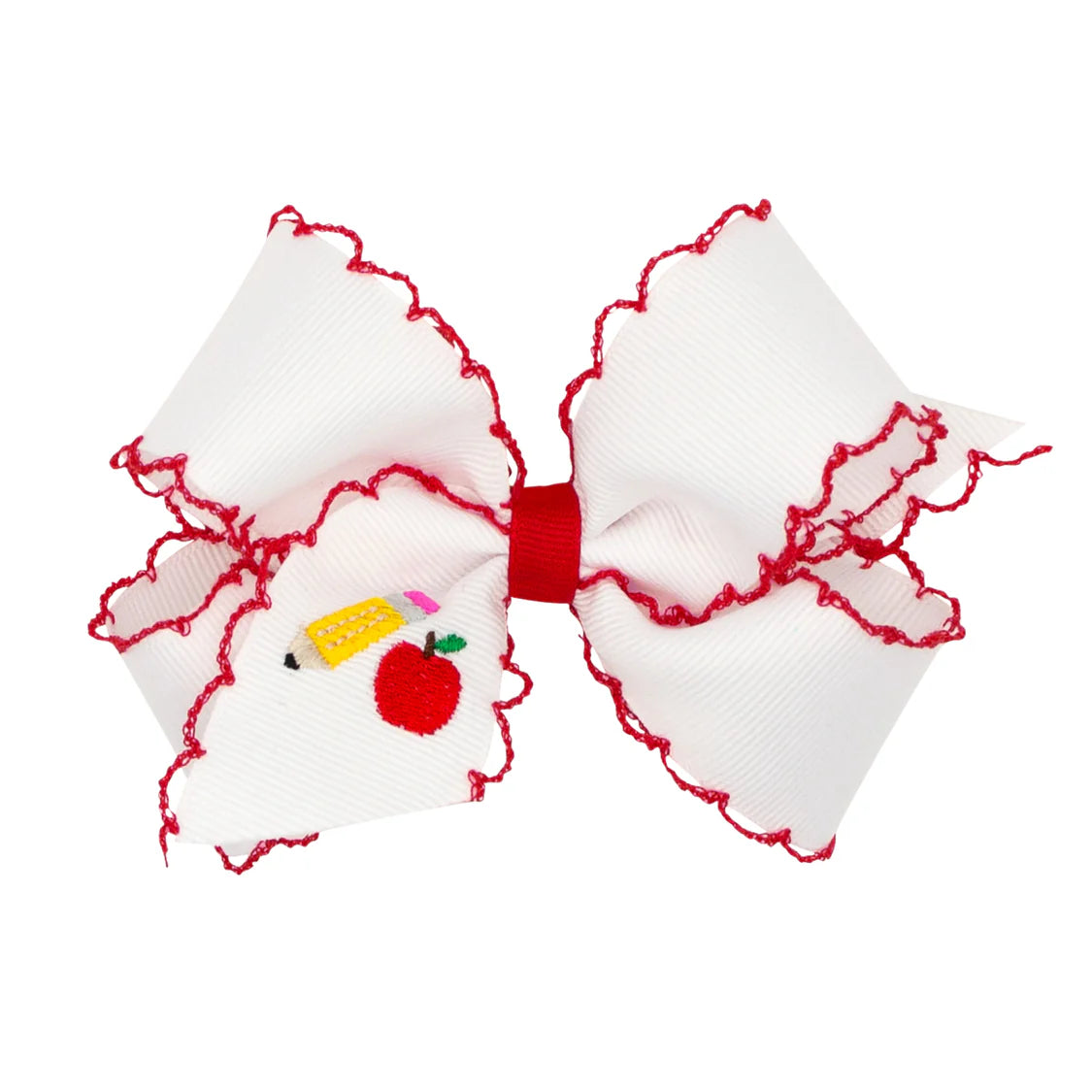 WO Embroidered Bow