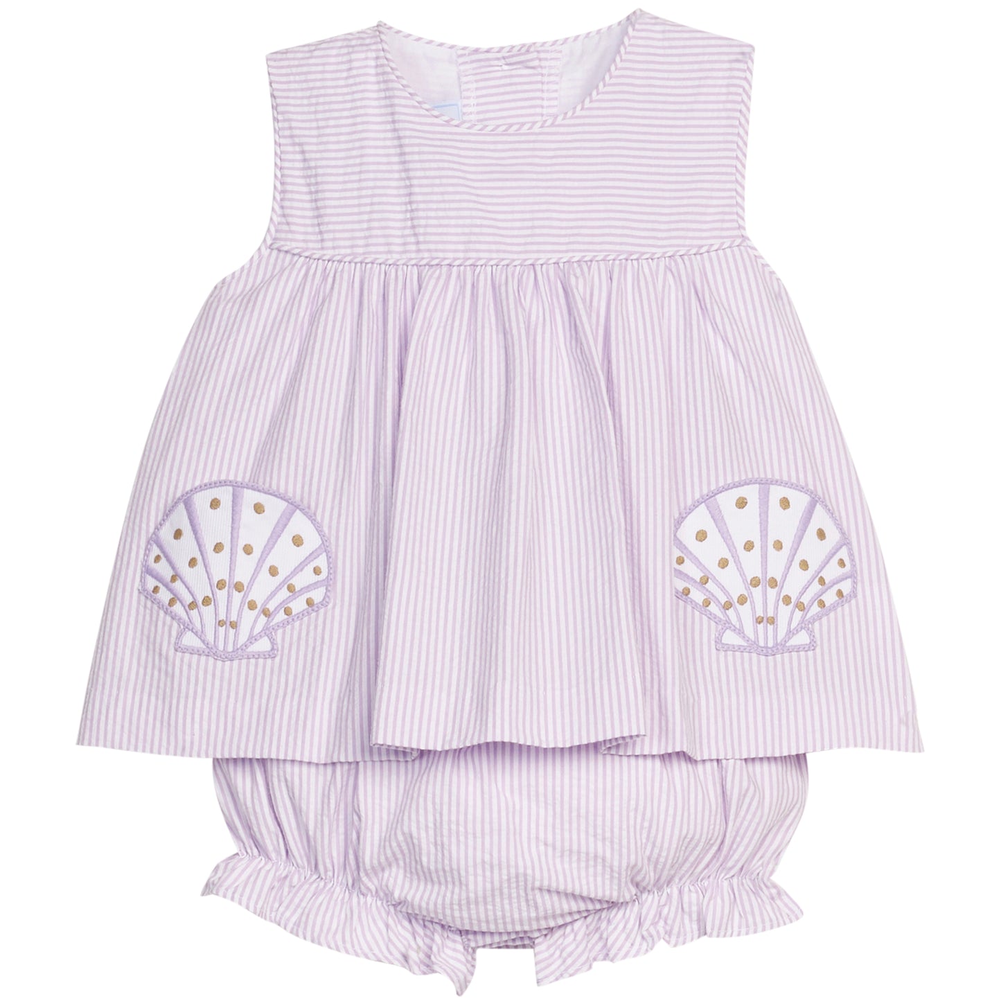 Applique Pocket Diaper Set - Sea Shells