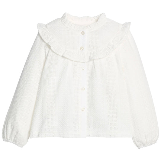Cintra Top - White Eyelet
