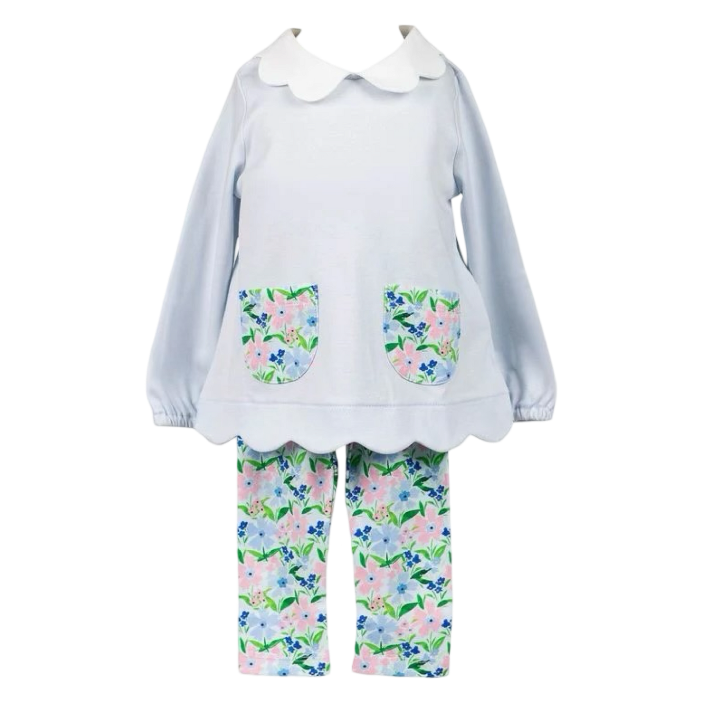 The Proper Peony Flanders Poppy Legging Set