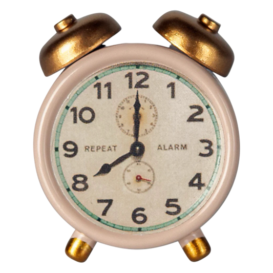 Alarm Clock Mouse - Powder