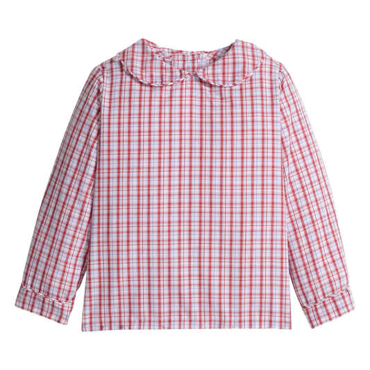 Peter Pan Shirt - Hartford Plaid