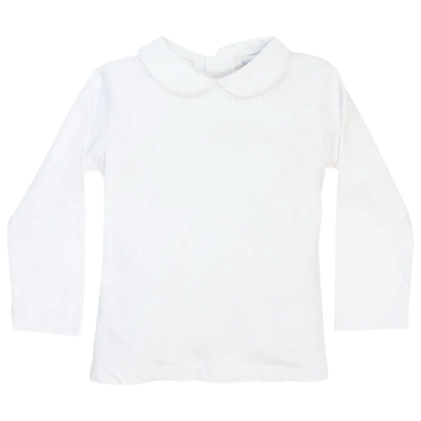 Bailey LS Knit Piped Shirt - White