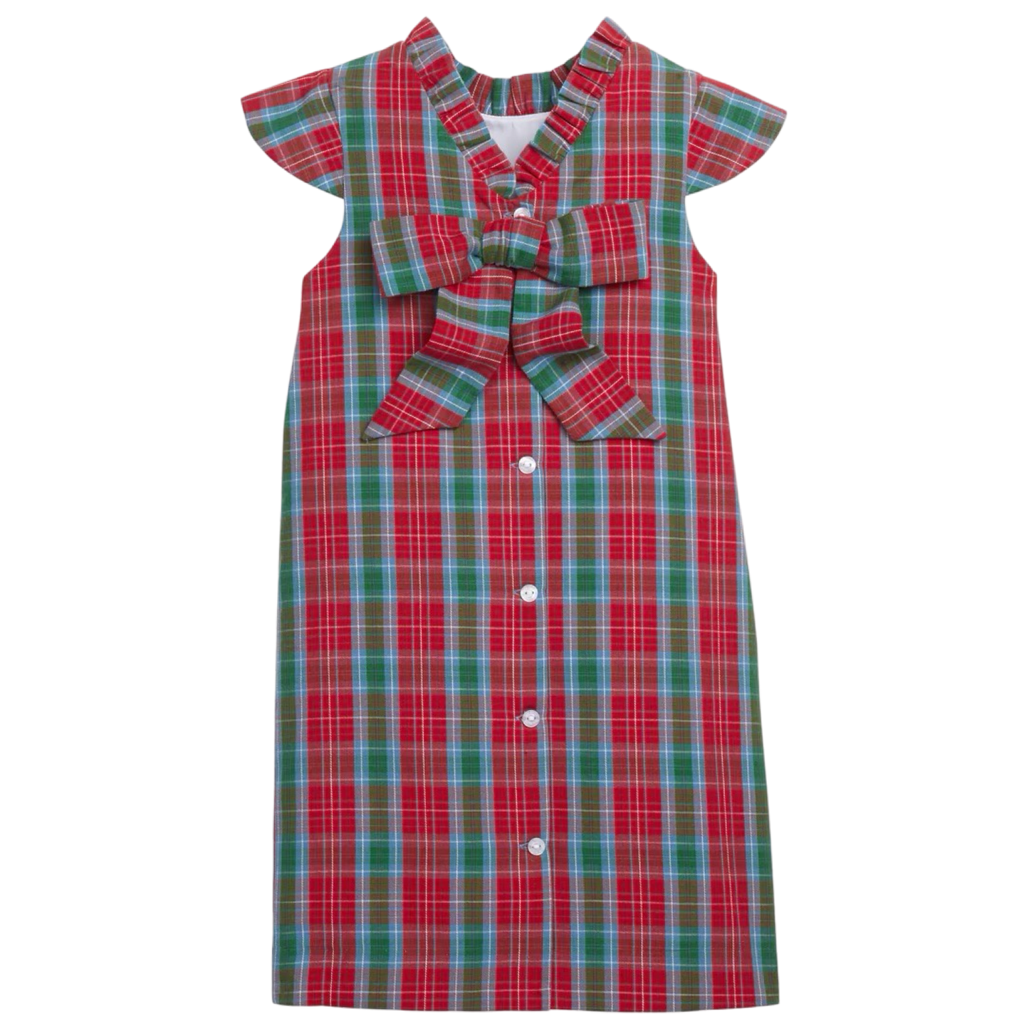 Little English Elizabeth Dress - Highlands Tartan