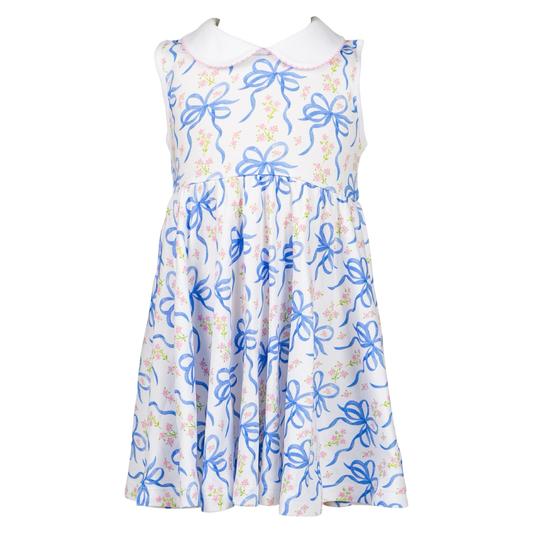 Blossom Bow Twirl Dress