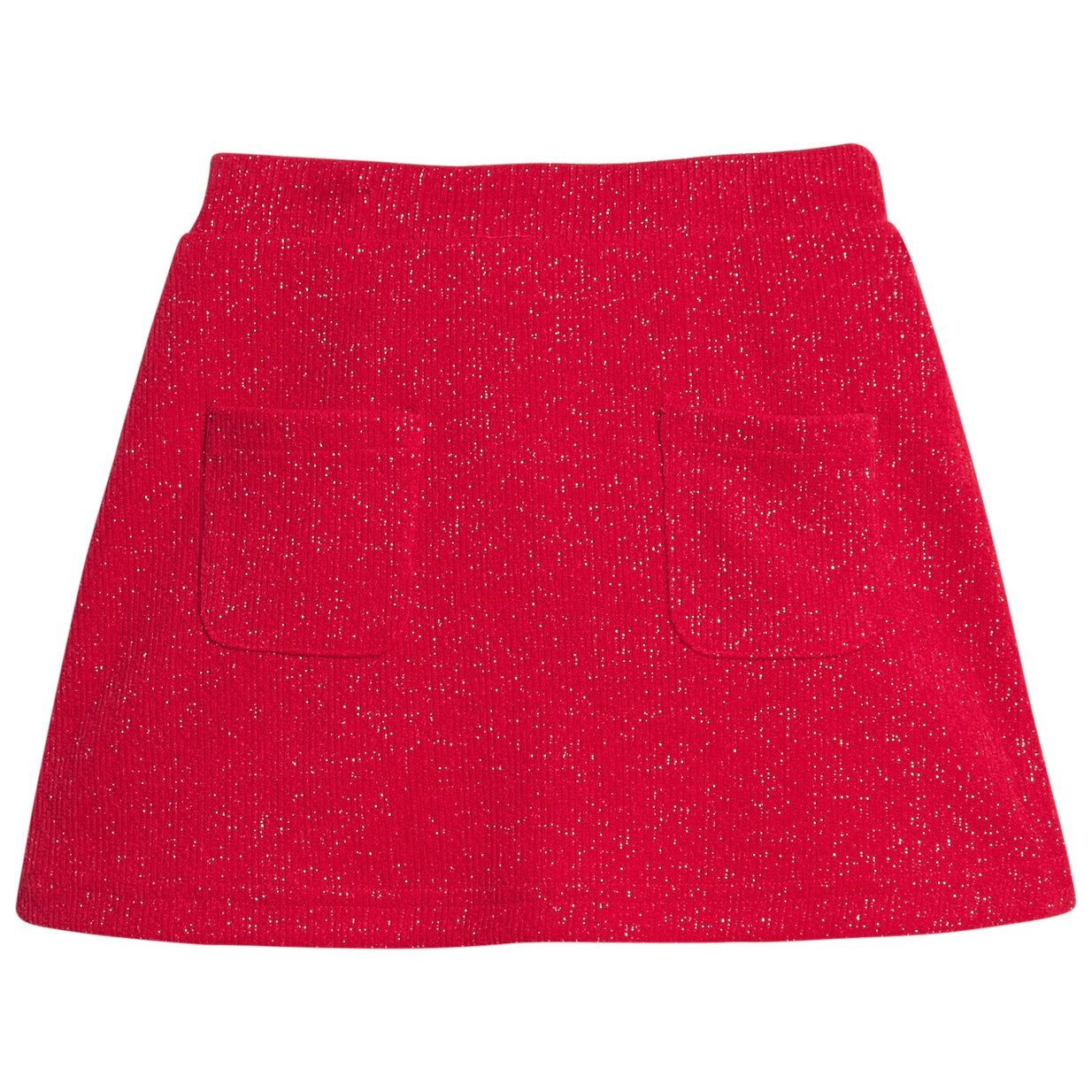 Patch Pocket Skort - Crimson