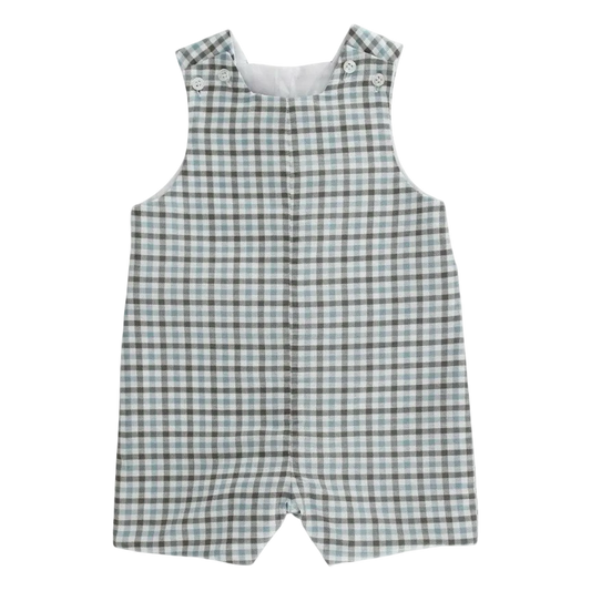 Dressy John John - Pigeon Plaid