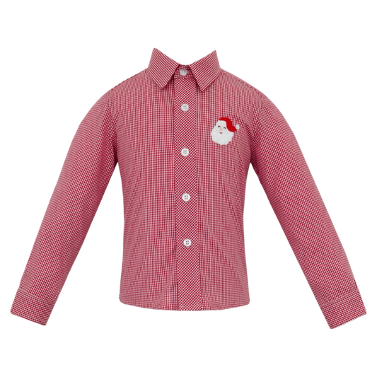 Button Down - Santa
