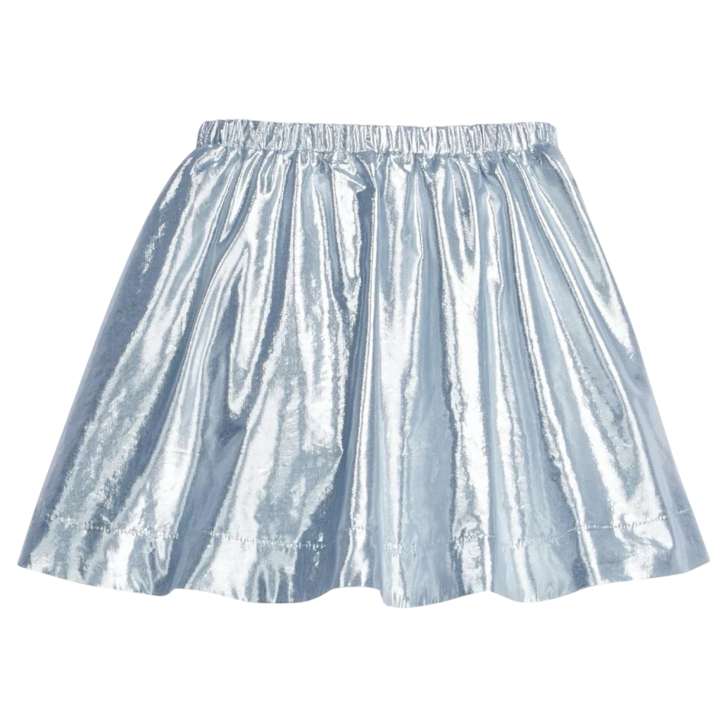 BISBY Circle Skort - Icicle Metallic